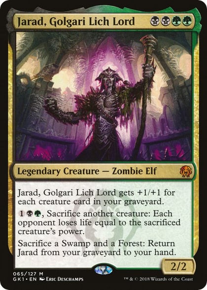 Jarad, Golgari Lich Lord, Guilds of Ravnica: Guild Kits 65