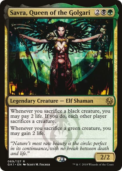 Savra, Queen of the Golgari, Guilds of Ravnica: Guild Kits 69