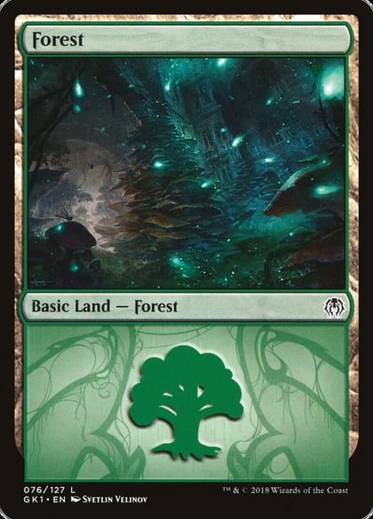 Forest (076), Guilds of Ravnica: Guild Kits 76