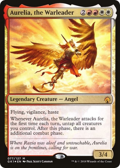 Aurelia, the Warleader, Guilds of Ravnica: Guild Kits 77
