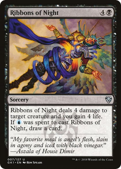 Ribbons of Night, Guilds of Ravnica: Guild Kits 7
