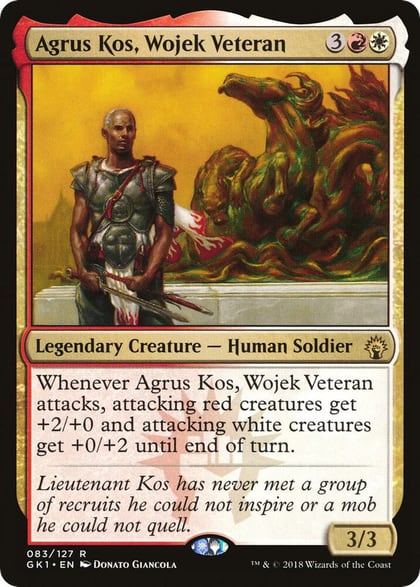 Agrus Kos, Wojek Veteran, Guilds of Ravnica: Guild Kits 83