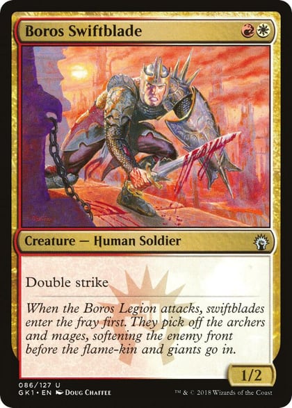 Boros Swiftblade, Guilds of Ravnica: Guild Kits 86