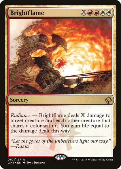 Brightflame, Guilds of Ravnica: Guild Kits 87