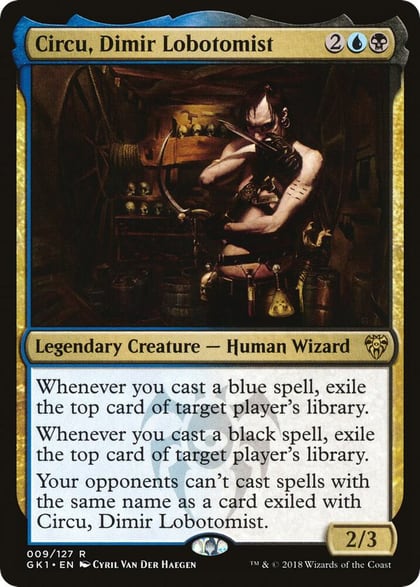Circu, Dimir Lobotomist, Guilds of Ravnica: Guild Kits 9
