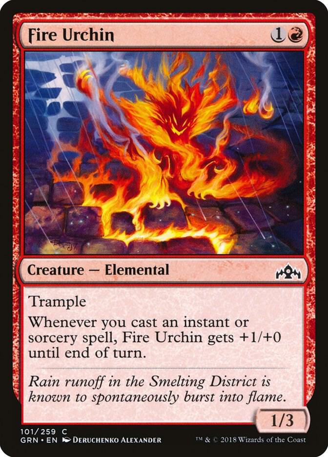 Fire Urchin, Guilds of Ravnica 101