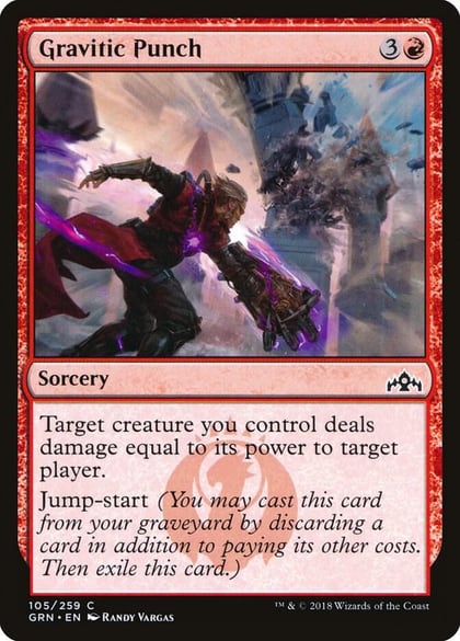 Gravitic Punch, Guilds of Ravnica 105