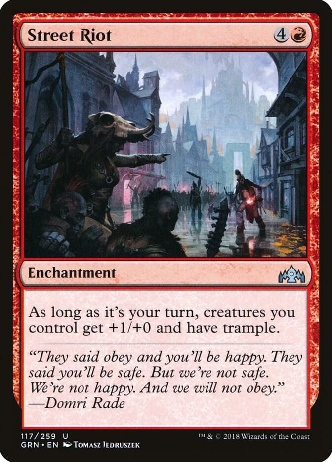 Street Riot, Guilds of Ravnica 117