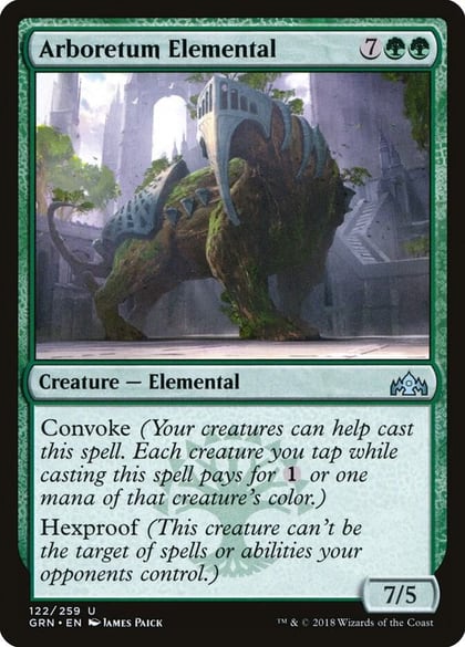 Arboretum Elemental, Guilds of Ravnica 122
