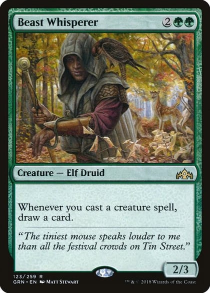 Beast Whisperer, Guilds of Ravnica 123