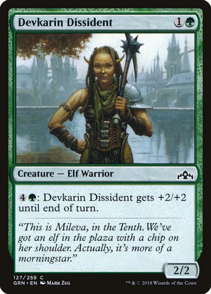 Devkarin Dissident, Guilds of Ravnica 127