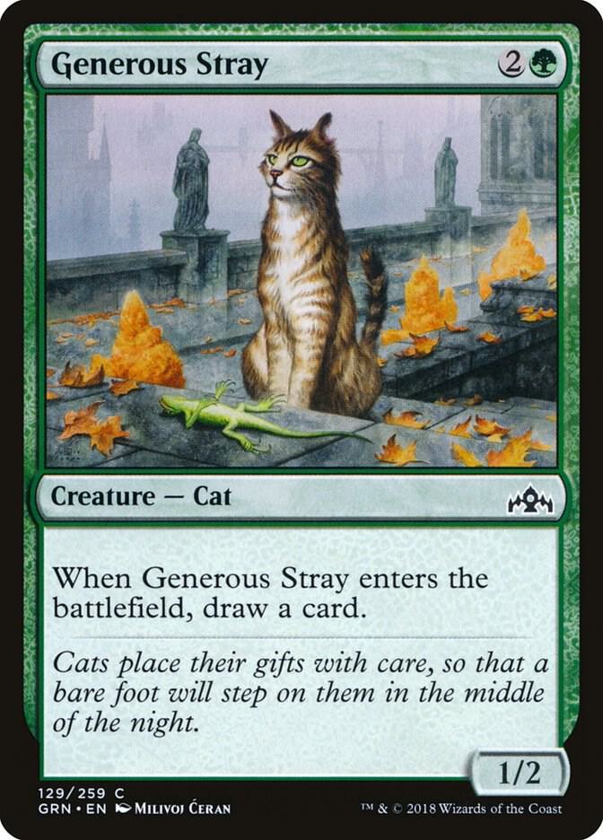 Generous Stray, Guilds of Ravnica 129