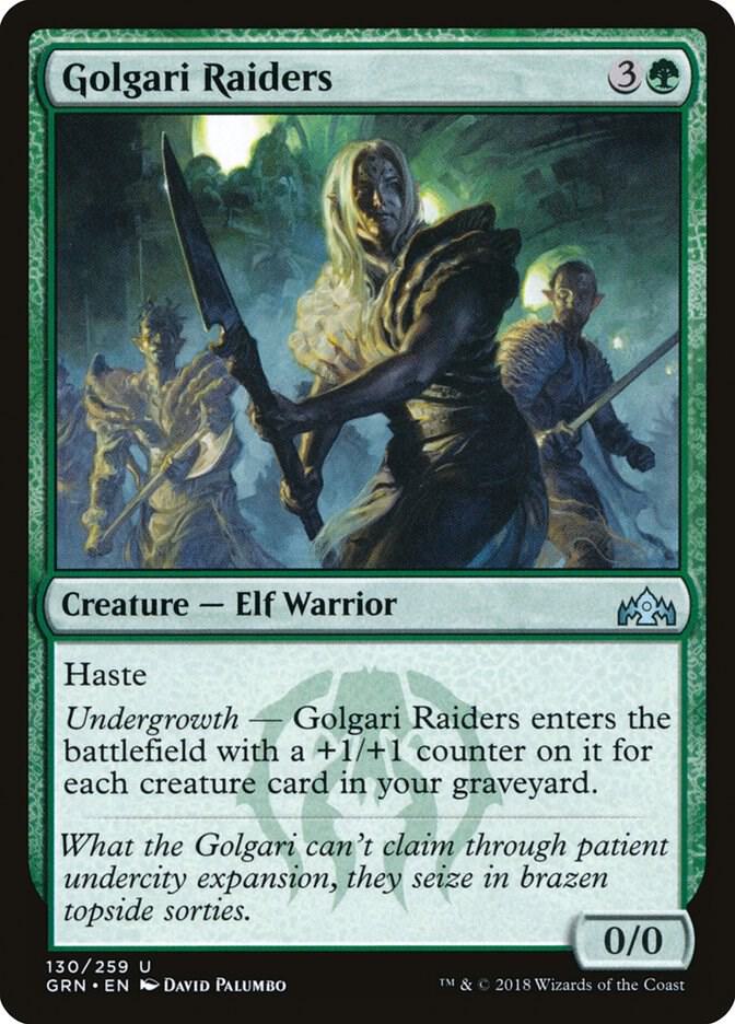 Golgari Raiders, Guilds of Ravnica 130