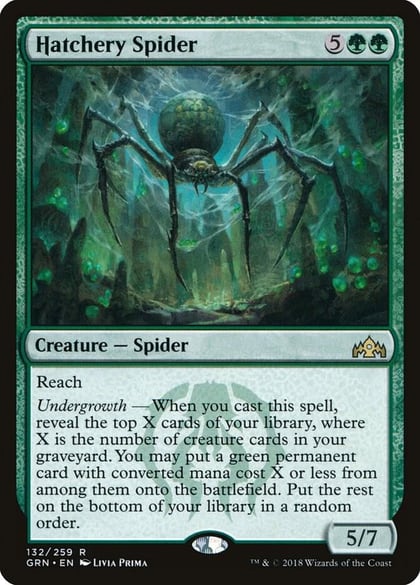 Hatchery Spider, Guilds of Ravnica 132
