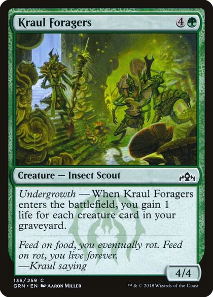 Kraul Foragers, Guilds of Ravnica 135