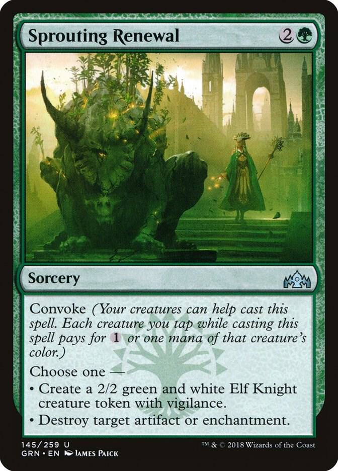 Sprouting Renewal, Guilds of Ravnica 145
