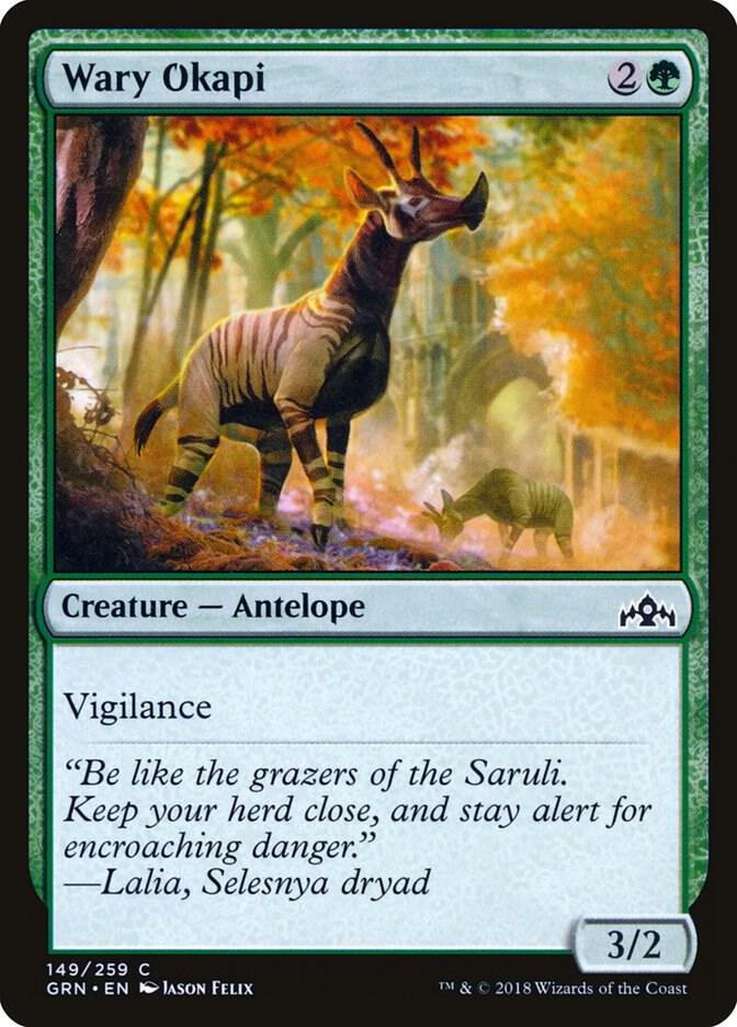 Wary Okapi, Guilds of Ravnica 149