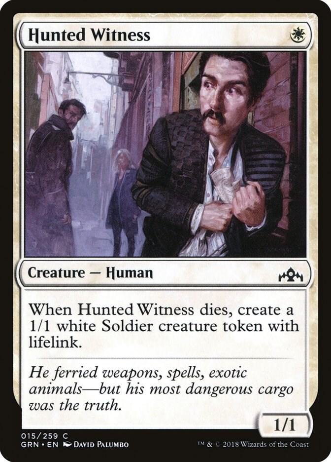 Hunted Witness, Guilds of Ravnica 15