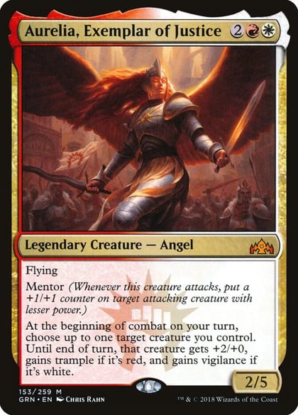 Aurelia, Exemplar of Justice, Guilds of Ravnica 153