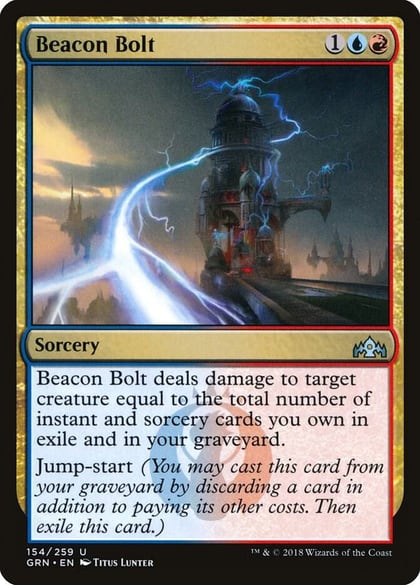 Beacon Bolt, Guilds of Ravnica 154