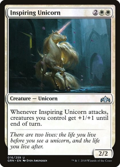 Inspiring Unicorn, Guilds of Ravnica 16
