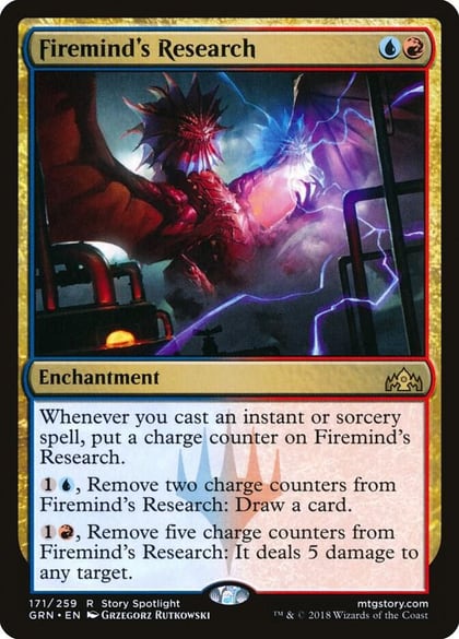 Firemind's Research, Guilds of Ravnica 171