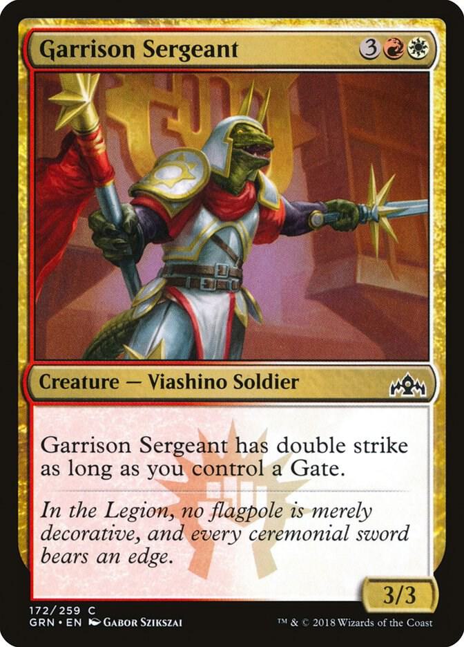 Garrison Sergeant, Guilds of Ravnica 172