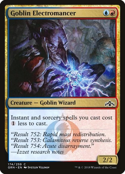 Goblin Electromancer, Guilds of Ravnica 174