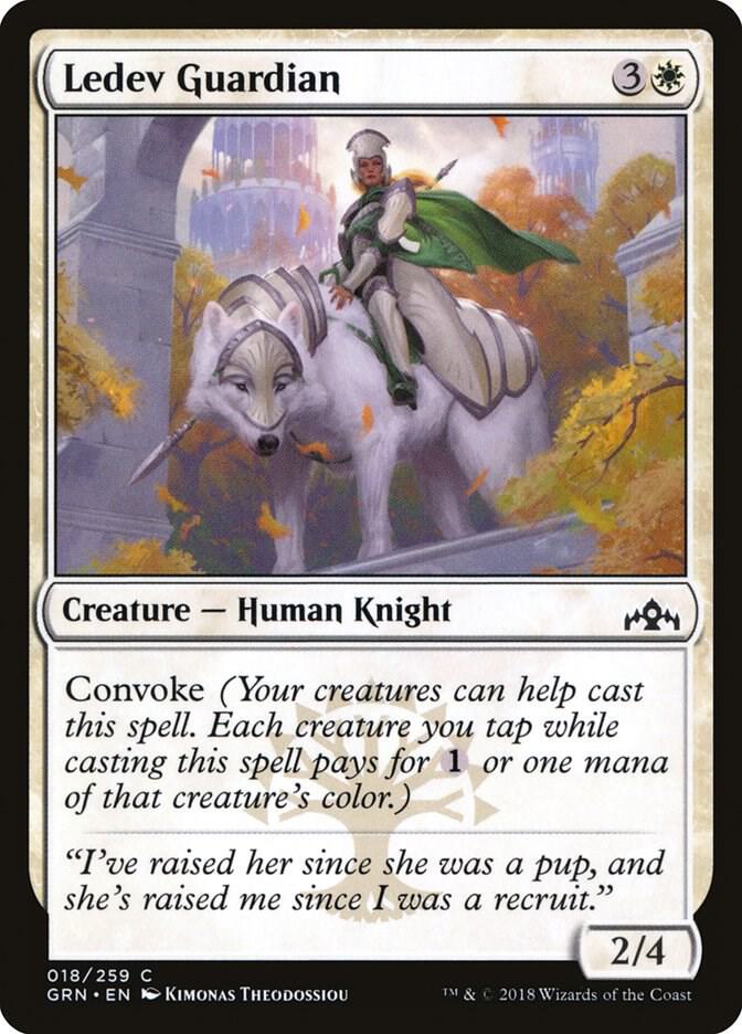 Ledev Guardian, Guilds of Ravnica 18