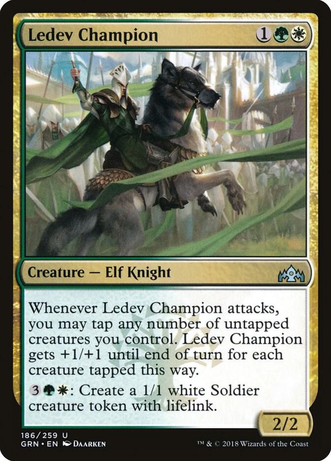 Ledev Champion, Guilds of Ravnica 186