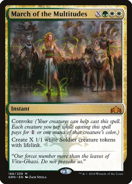 March of the Multitudes, Guilds of Ravnica 188