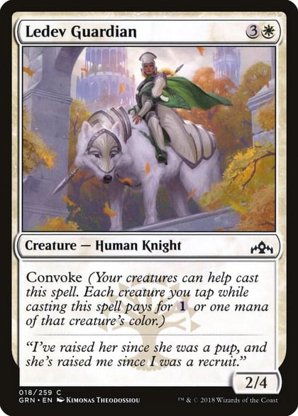 Ledev Guardian, Guilds of Ravnica 18