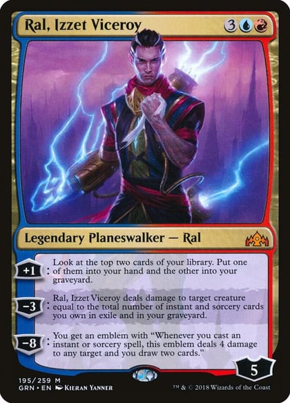 Ral, Izzet Viceroy, Guilds of Ravnica 195
