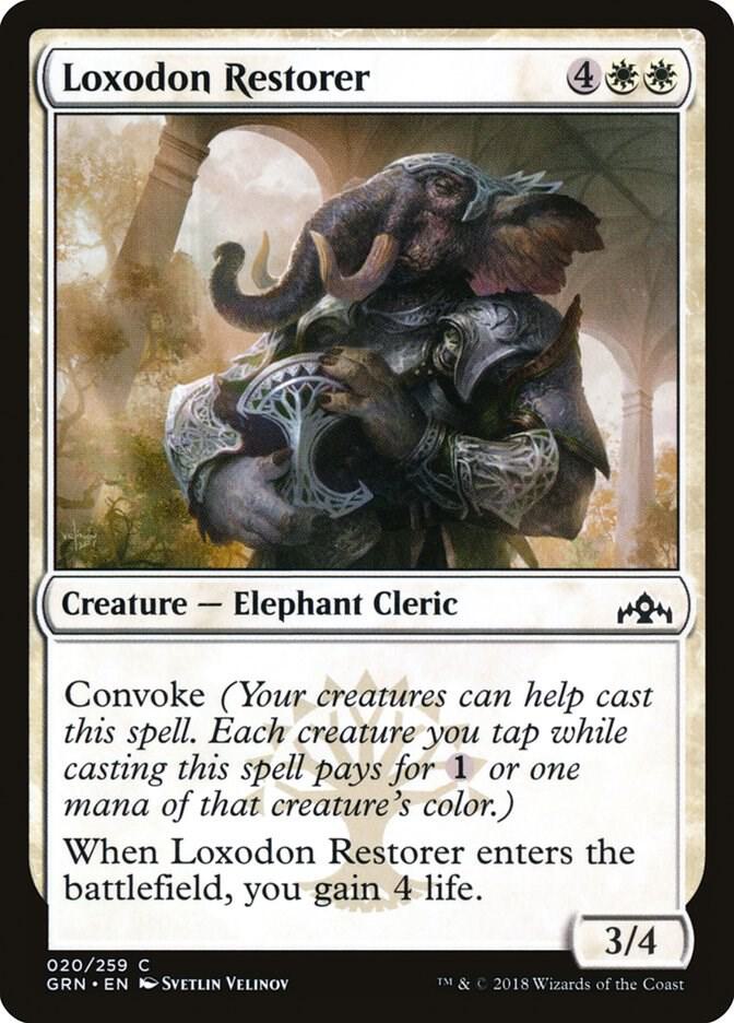 Loxodon Restorer, Guilds of Ravnica 20