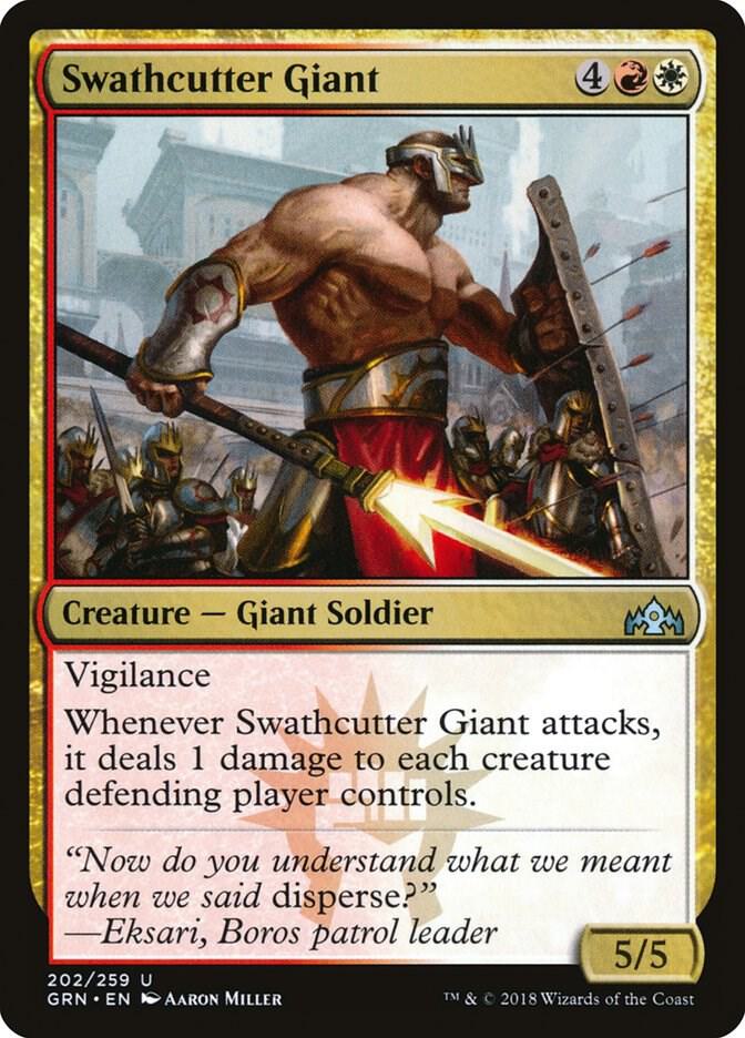 Swathcutter Giant, Guilds of Ravnica 202