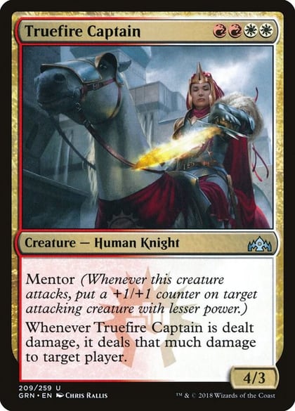 Truefire Captain, Guilds of Ravnica 209