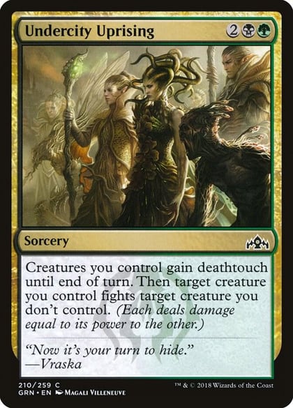 Undercity Uprising, Guilds of Ravnica 210