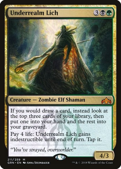 Underrealm Lich, Guilds of Ravnica 211