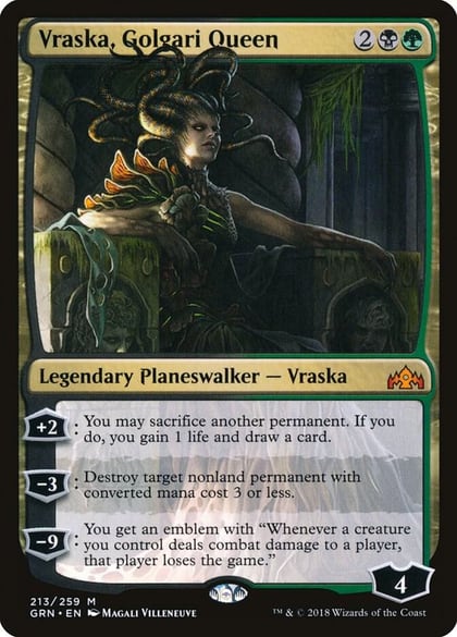 Vraska, Golgari Queen, Guilds of Ravnica 213