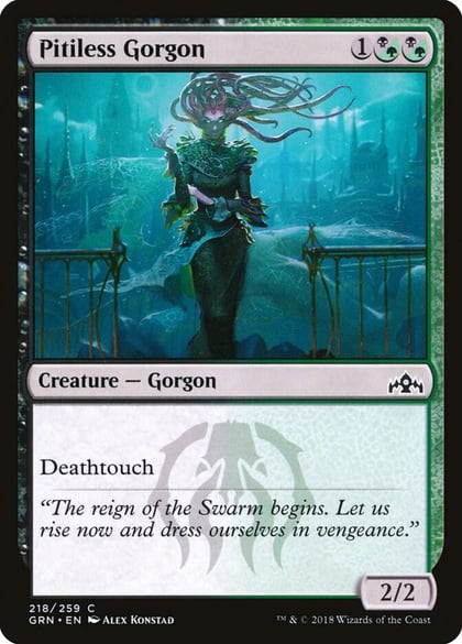 Pitiless Gorgon, Guilds of Ravnica 218