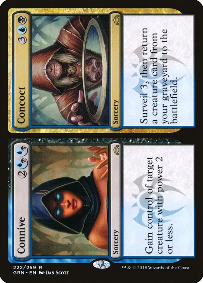 Connive // Concoct, Guilds of Ravnica 222