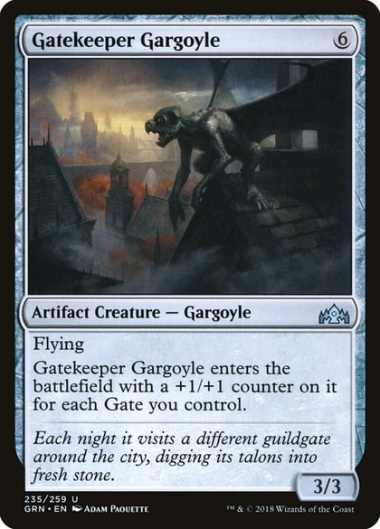 Gatekeeper Gargoyle, Guilds of Ravnica 235