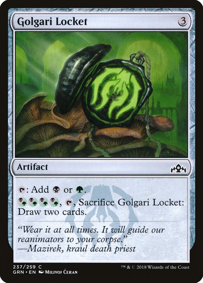 Golgari Locket, Guilds of Ravnica 237