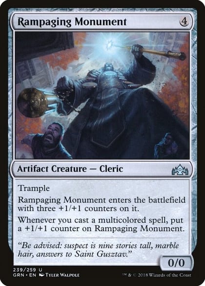 Rampaging Monument, Guilds of Ravnica 239