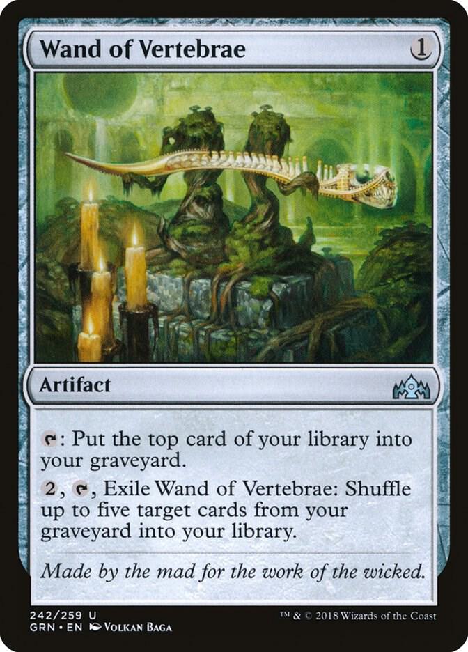 Wand of Vertebrae, Guilds of Ravnica 242