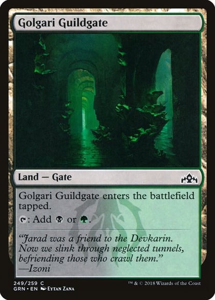 Golgari Guildgate (249), Guilds of Ravnica 249