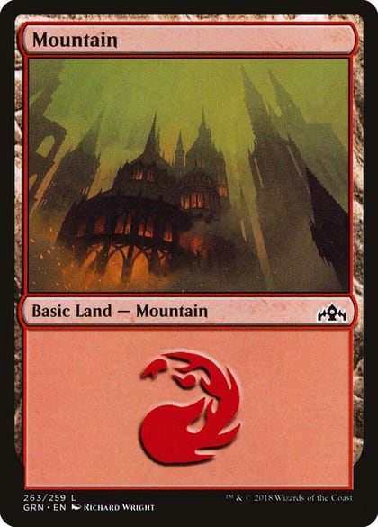 Mountain, Guilds of Ravnica 263