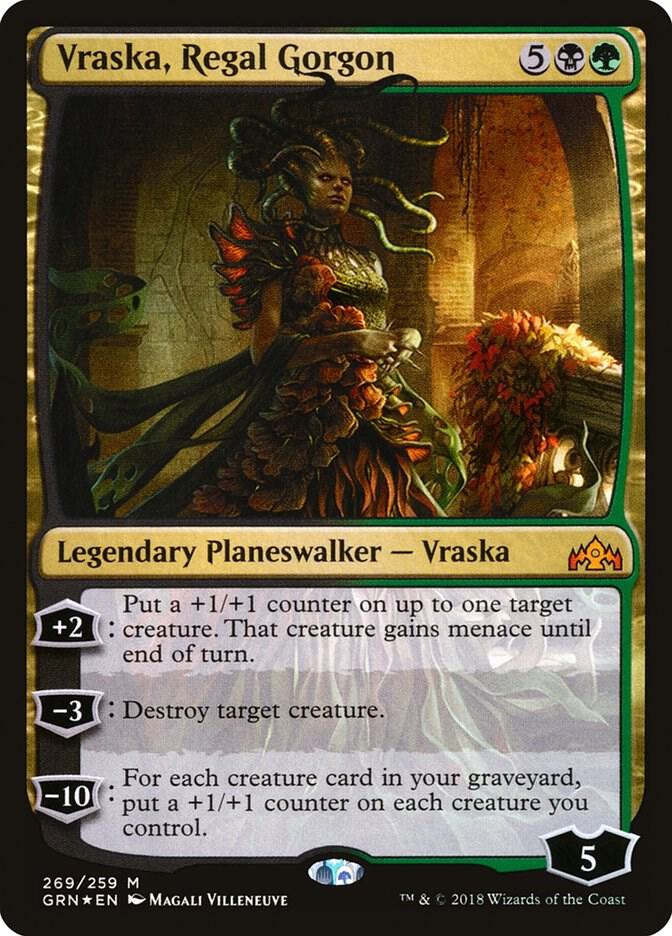 Vraska, Regal Gorgon, Guilds of Ravnica 269