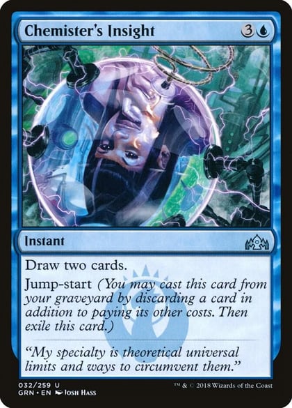 Chemister's Insight, Guilds of Ravnica 32