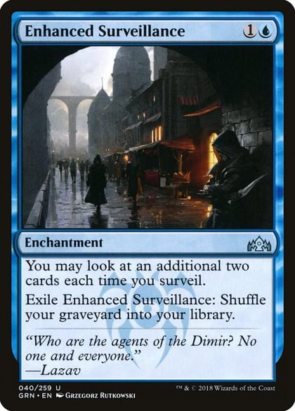 Enhanced Surveillance, Guilds of Ravnica 40